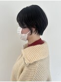 福井大和田 丸みショート 可愛いショート 耳掛けショート ひし形