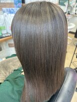 サイト美容室&nbsp;ミディアムストレート