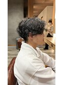 メンズ波巻きパーマ