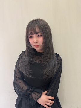 フォルテステラ(FORTE STELLA) 顔型別ヘアスタイル特集/レイヤー/レイヤーカット/グレージュ