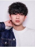 韓国メンズヘア/カルマパーマ/ニュアンスパーマ*渋谷/MEN'S/眉毛