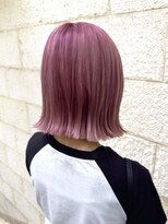 ハピネス 河原町店(Happiness)&nbsp;切りっぱなしボブ　ブリーチカラー　京都美容室　進詩織