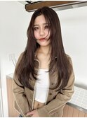 【新潟/万代】10代20代30代　ロングレイヤー　ハッシュカット