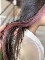 if&nbsp;インナーカラー/ペールピンク