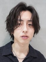 エリマ 横浜西口(elima)&nbsp;フェザーショートフェザーパーマニュアンスパーマショートヘア