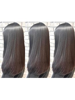 【カット＋カラー＋話題のウルトワトリートメント　19800→16500】紫外線や乾燥で傷んだ髪も理想の艶髪に♪