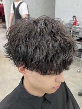 エデアンホンテン メンズサロン(EDEAN 本店 (旧:EDEAN 上通)) 熊本メンズサロン シャドウパーマ波巻きパーマ波巻きスパイラル