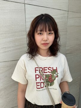 クゥ(coeur) 簡単お洒落パーマ