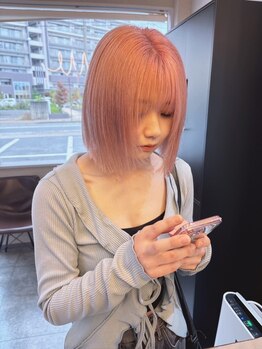 ウユ(uhyu)の写真/おしゃれが大好きな若者集合☆ブリーチ/ハイトーンカラーと”あなたらしさ”が叶う♪仕上がりに大満足◎!