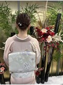 訪問着着付け
