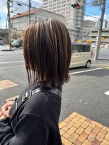 セットアップ 倉敷美和店(SET-UP)&nbsp;小顔　ハイライト/切りっぱなし