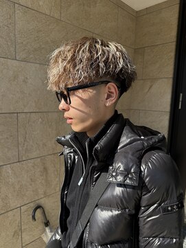 髪屋 紬 メンズ/メンズパーマ/メンズカット/ツイストスパイラルパーマ