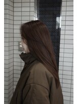 ディジョン 自由ヶ丘(Dijon)&nbsp;韓国顔まわりレイヤーカットグレージュオリーブベージュブラウン