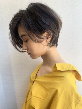 フリックヘアサロン 梅田茶屋町2号店(FLICK HAIR SALON) 白髪ぼかし/イルミナカラー/ショートヘア