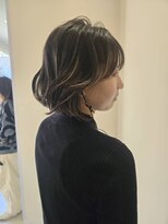 ユウヘアー 大高店(U Hair)&nbsp;ミニマムボブスタイルハイライトカラー