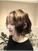 ハイトーンベージュ×デザインカラー 大阪狭山市