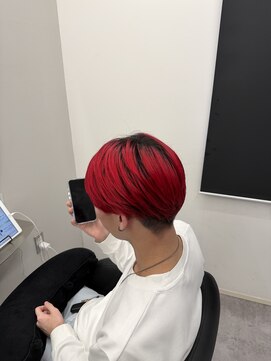 アイスプロドバイブルーム 木更津店(ice prod by bloom) MEN’S/リバースセンターパート/ニュアンスパーマ/木更津