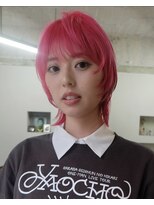 セッション(SESSION)&nbsp;ネオンピンク/マレットヘア