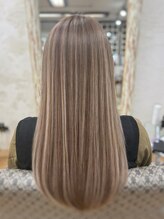 ヘアー デザイナーズ クルー ドルフィン(HAIR DESIGNERS CREW dolphin)&nbsp;全頭ハイライト×髪質改善アクアエンペラートリートメント