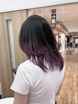 キセイ イオンモール新利府北館店(KISEI) 毛先に遊び心を♪【ブリーチ】グラデーションカラー巻き髪◎
