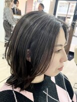 エメ(aimer)&nbsp;白髪ぼかしハイライト/ハイライトカラ/弘前市