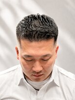 エクラート メン 仙台(ECLART men.) エクラートメン フェード バーバースタイル フェザーアップ
