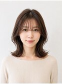 外ハネレイヤースタイル
