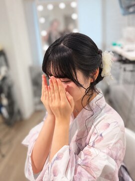 マカリィ 池袋店(Makalii) 浴衣ルーズシニヨン