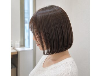 キラーナセンダイ(KiRANA SENDAI)の写真/一般的な縮毛では出せない柔らかさと、圧倒的艶感を演出するノンアイロンダメージレス施術を体験してみて…