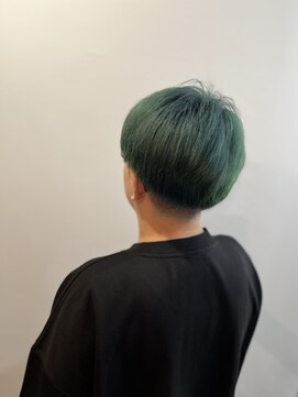 ピュアソウル(Pure Soul) デザインカラー　マッシュショート