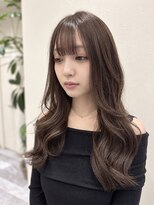リオリス ヘア サロン(Rioris hair salon)&nbsp;艶髪ロング／韓国風レイヤーカット／モカブラウン