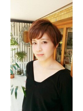 ドルチェッツァ(dolcezza) 絶賛！！美人ショート♪(カット＋カラー￥７700)