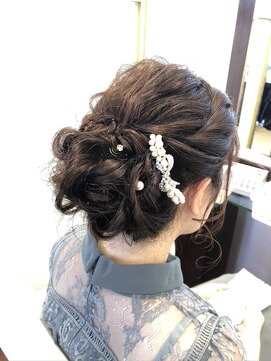 アムズヘアーファム お呼ばれアレンジ