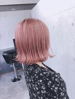 レーヴ(REVE) ベイビーピンク_ハイライトカラーセミウェットウェーブ