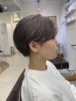 ニコフクオカヘアーメイク(NIKO Fukuoka Hair Make)&nbsp;【NIKO】福岡天神大名耳かけショートマッシュショートハイトーン