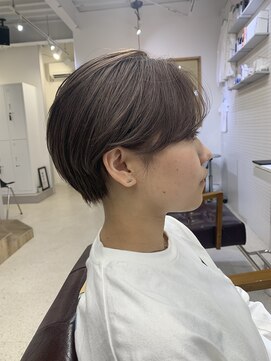 ニコフクオカヘアーメイク(NIKO Fukuoka Hair Make) 【NIKO】福岡天神大名耳かけショートマッシュショートハイトーン