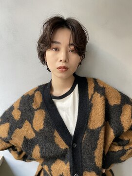 ガーランドギンザ(Garland Ginza) 毛流れ前髪パーマ