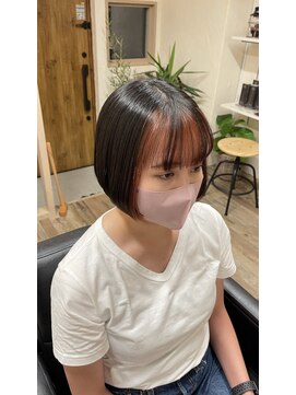 ランチ(ranch) ぱつっとボブ