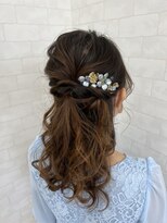 イイカンジヘア(iikanji hair)&nbsp;【iikanji hair】ゆるふわハーフアップ