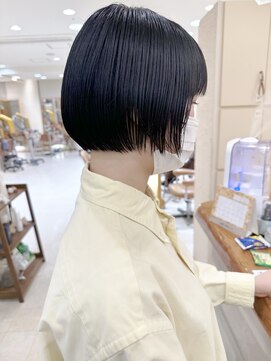 モリオ フロム ロンドン サッポロファクトリー店(morio FROM LONDON) 【morio札幌】札幌ショート　大人かわいい黒髪丸みショートボブ