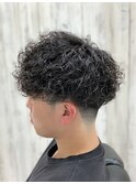 プードルパーマ/メンズパーマ/ツヤ感/10代/20代/新潟市美容室