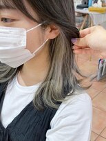 ネオリーブセブン 御茶ノ水店(Neolive 7) 初めてブリーチにおすすめ☆ベージュイヤリングカラー