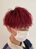 ルイ(ROUIS produced by LUCK 津田沼)&nbsp;ROUIS 津田沼　メンズレッドカラー