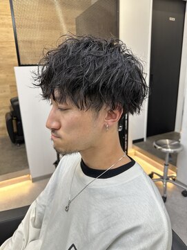 メンズ ラピス 横浜店(Men’sLapis) 波巻きパーマ×ツイスパmix