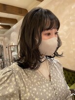 ミディアム/フェイスレイヤー/レイヤーカット/20代/30代/40代