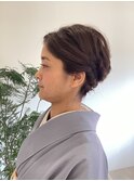 訪問着／ヘアセット