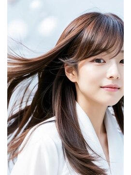 ロアゾブルーミュージアム(L'oiseau Bleu museum) 艶髪　ストレート