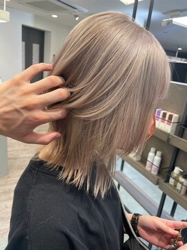 ルーブ トウキョウ(Loob. TOKYO) ミルクティーベージュダブルカラーインナーカラーケアブリーチ