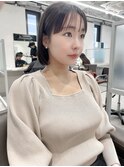 切りっぱなしボブ丸みボブタッセルボブ韓国ボブくびれボブ