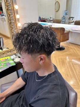 コワファースト  させぼ五番街店(COIFF1RST) ツイスパ×アップバング☆